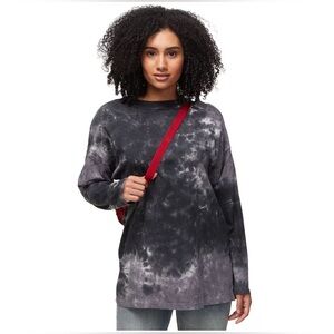 Free People Be Free Tie Dye Long Sleeve T-shirt size small